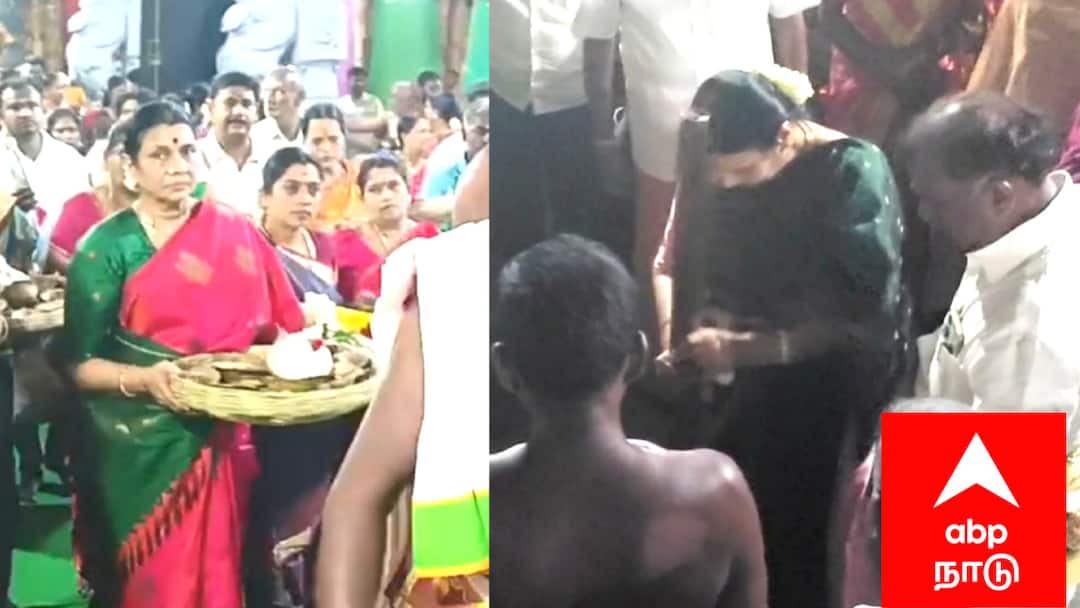 திருவெண்காடு சுவேதாரண்யேசுவரர் கோயில் 9 ஆண்டுகளுக்குப் பின் கும்பாபிஷேகம்! துர்கா ஸ்டாலின் பங்கேற்று திருசாந்து இடித்து வழிபாடு..!