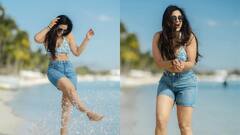 दोन मुलांची आई, 44 वर्षांची संतूर मम्मी; श्वेता तिवारीने शेअर केले बीचवरील फोटो