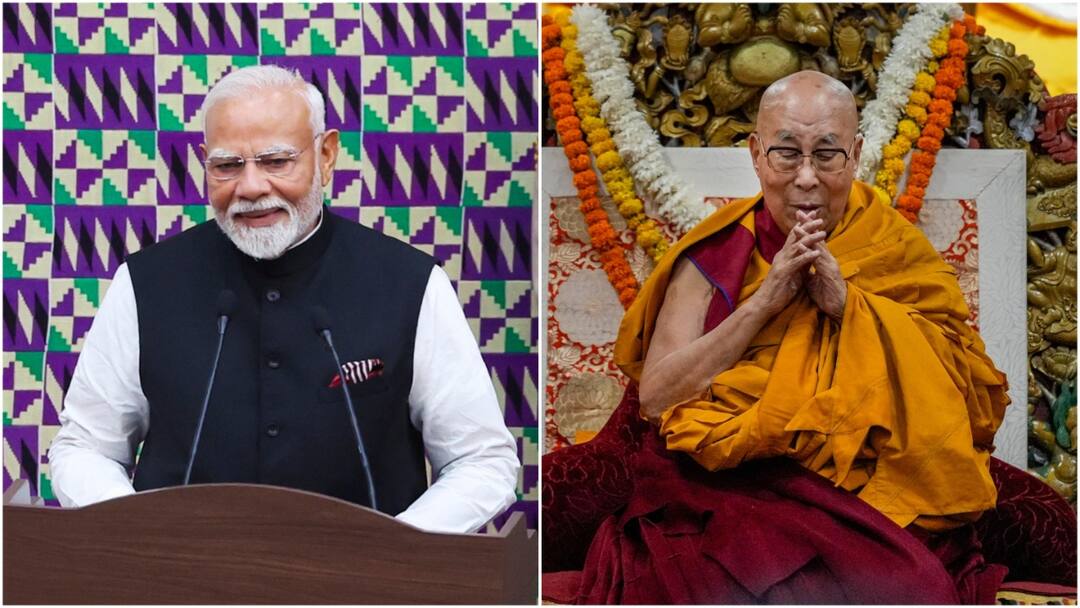 'Enduring Symbol Of Compassion': PM Modi Wishes Dalai Lama On 90th Birthday 'Enduring Symbol Of Compassion': PM Modi Wishes Dalai Lama On 90th Birthday
