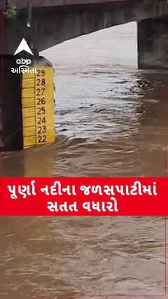 Purna River: પૂર્ણા નદીની જળસપાટીમાં વધારો, નીચાણવાળા વિસ્તારોને કરાયા એલર્ટ