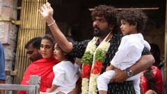 పళని టెంపుల్‌లో నయనతార విత్ ఫ్యామిలీ - ఆ రూమర్లకు చెక్ పెట్టేశారుగా...