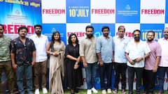 மீண்டும் ஈழத் தமிழராக நடித்துள்ள சசிகுமார்...ஃப்ரீடம் படத்தின் பத்திரிகையாளர் சந்திப்பு