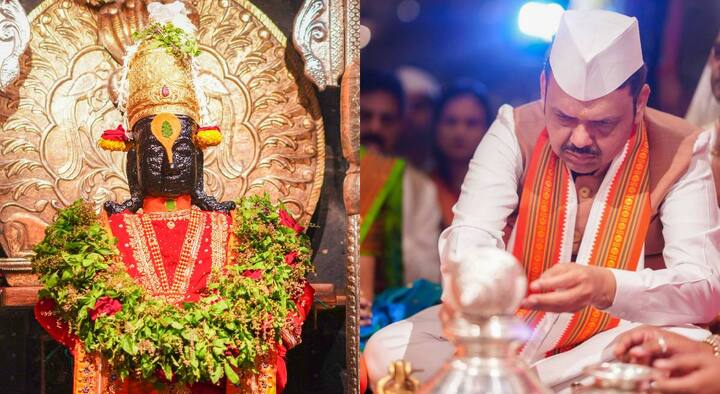 विठ्ठल मंदिर समितीने मुख्यमंत्री देवेंद्र फडणवीस आणि अमृता फडणवीस यांचा शाल घालून सन्मान केला. मंदिर समितीचे गहिनीनाथ महाराज यांच्या हस्ते हा सन्मान करण्यात आला. गहिनीनाथ महाराजांनी यावेळी आषाढी वारीसाठी वारकऱ्यांना उपलब्ध करून दिलेल्या सोयी सुविधांबद्दल मुख्यमंत्र्यांचे आभार मानले.