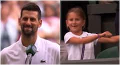 WATCH: Novak Djokovic Daughter's Viral Dance Moment After His 100th Wimbledon Win