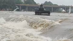 नाशिकमध्ये पावसाचं जोरदार कमबॅक, धरणांमधून नदीपात्रात पाण्याचा विसर्ग, गोदावरी नदीची पाणी पातळी वाढली