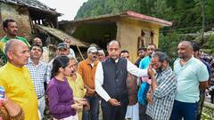 'कुछ पल में ही तहस- नहस कर दिया...', सिराज पहुंचकर भावुक हो गए जयराम ठाकुर