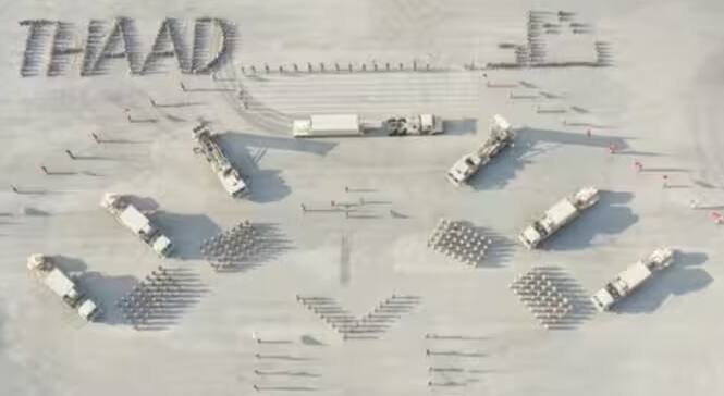 THAAD બેલેસ્ટિક મિસાઇલોના ટર્મિનલ તબક્કામાં બેલિસ્ટિક મિસાઇલોને ઈન્ટરસેપ્ટ કરે છે. તેનો 100 ટકા સફળતા દર તેને વિશ્વસનીય બનાવે છે. ઇઝરાયલમાં તેની તૈનાતી સમગ્ર વિશ્વને આશ્ચર્યચકિત કરે છે. તેની રેન્જ 200 કિમી છે અને ઊંચાઈ 150 કિમી છે. તે અમેરિકા દ્વારા બનાવવામાં આવી છે.