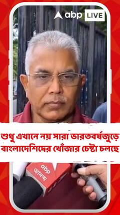 শুধু এখানে নয় সারা ভারতবর্ষজুড়ে বাংলাদেশিদের খোঁজার চেষ্টা চলছে, NRC নোটিস প্রসঙ্গে মন্তব্য দিলীপের