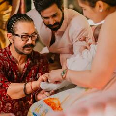 Vishnu Vishal & Jwala Gutta Name Daughter Mira, Aamir Khan Attends Ceremony In Hyderabad