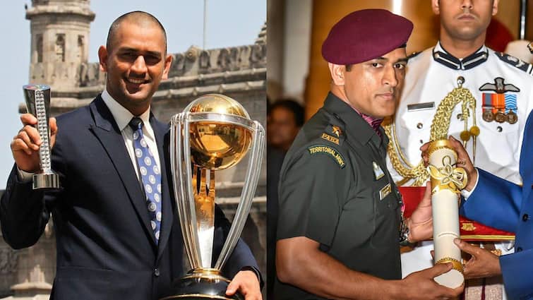 पद्म श्री, पद्मा भूषण से हॉल ऑफ फेम तक, एमएस धोनी ने ये 8 बड़े पुरस्कार प्राप्त किए हैं