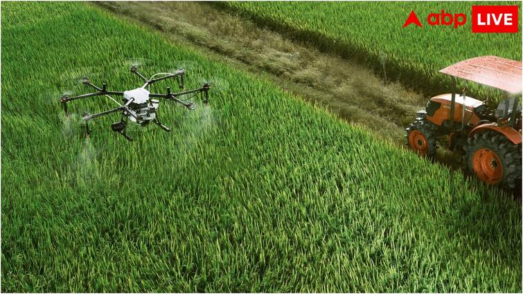 UP Drone Subsidy Scheme UP government giving subsidy for drones and high-tech equipment for farming ड्रोन से लेकर हाईटेक उपकरण तक, खेती के लिए मिलती है सब्सिडी; किसानों के लिए संजीवनी है यूपी सरकार की ये स्कीम