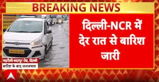 Breaking News: Delhi NCR Faces Severe Waterlogging After Overnight Rain | ABP NEWS