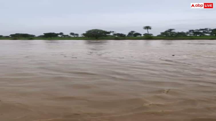 Sehore Rivers Overflow in  Parvati and Papanas Flooded During Heavy Rainfall ANN MP के सीहोर में भारी बारिश से पपनास और पार्वती नदी उफान पर, पुल पर बहा पानी, हालात बिगड़े!