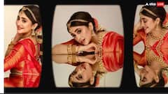 વાળમાં ગજરો, નૉજ પીન અને હેવી જ્વેલરી પહેરી સાઉથ ઇન્ડિયન બ્રાઇડ બની શિવાંગી જોશી, તસવીરો વાયરલ