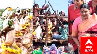 திருவெண்காடு புதன்  கோயில் குடமுழுக்கு பெருவிழா: பக்தியில் மெய்சிலிர்க்க தரிசனம் செய்த துர்கா ஸ்டாலின்..