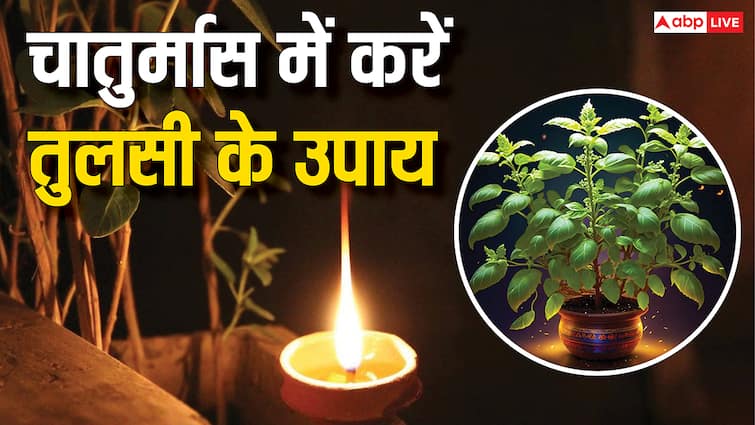 चातुर्मास में रोजाना तुलसी के पास दीपक जलाने के लाभ जानकर रह जाएंगे हैरान