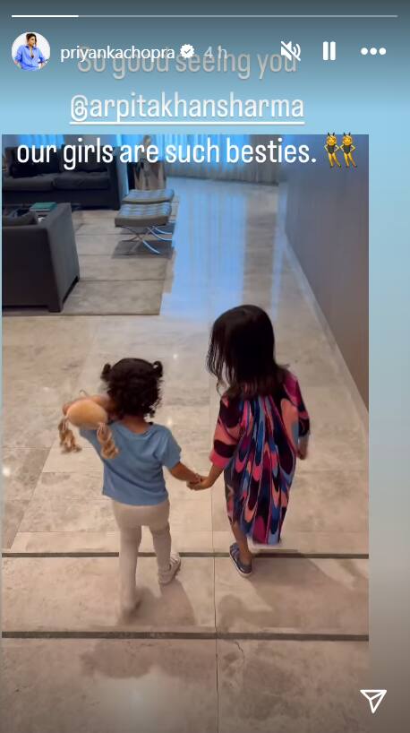 Priyanka Chopra’s Malti And Salman Khan’s Niece Ayat Are The Cutest New BFFs
