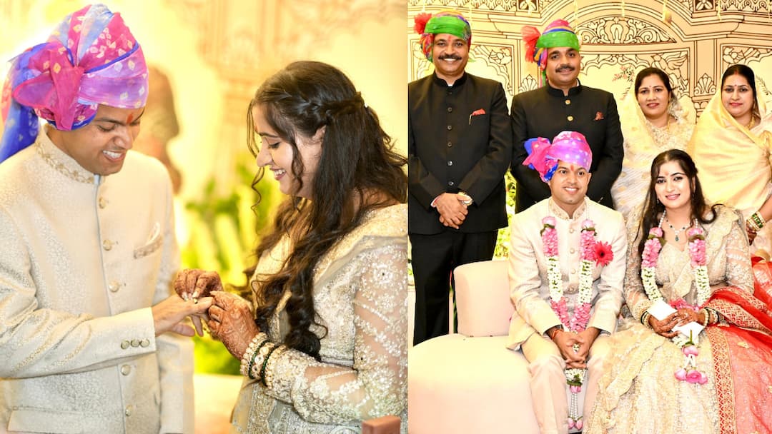 बेटी की सगाई पर भावुक हो गए कांग्रेस नेता टीकाराम जुली, तस्वीरें शेयर कर लिखी दिल को छू लेने वाली बात Tika Ram Jully daughter varsha Gets Engaged to Manjeet Singh Sankhla in Rajasthan बेटी की सगाई पर भावुक हो गए कांग्रेस नेता टीकाराम जुली, तस्वीरें शेयर कर लिखी दिल को छू लेने वाली बात