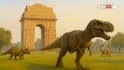 Dinosaurs In Delhi? AI Reimagines Jurassic World Monsters Stomping Across Indian Heritage