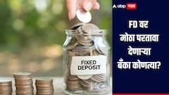 पैशांची गुंतवणूक करायचीय? 'या' बँका FD वर देतायेत मोठा परतावा, गुंतवणूक करण्यापूर्वी जाणून घ्या सविस्तर माहिती 