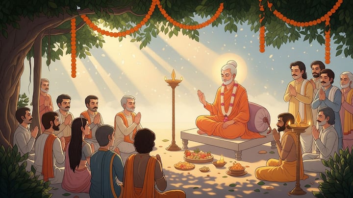 এবার প্রশ্ন হচ্ছে, শাস্ত্রে গুরুর যে পরিধি, সংজ্ঞা, যে মাহাত্ম্যের কথা বলা আছে, আপনার নির্বাচিত গুরু কি তেমন ? ঠিক গুরু বাছা হল তো ? অর্থাৎ প্রথম কথা হচ্ছে গুরু নির্বাচন। চটজলদি কোনও সিদ্ধান্ত নিয়ে কোথাও দীক্ষা নেওয়া উচিত নয়। অর্থাৎ, গুরুর সঙ্গে সঙ্গ করতে হবে। তাঁর দোষ, গুণ, আচার-আচরণ, শিক্ষা-দীক্ষা, কথাবার্তা, তাঁর ঠাঁটবাট, চলন-বলন সবকিছু উপলব্ধির মধ্যে আনতে হবে, চাক্ষুষ করতে হবে। যাকে গুরু নির্বাচন করা হচ্ছে তিনি জাল নন তো, তিনি ভণ্ড নন তো ! এসব দেখতে হবে। এরকম তো কত হচ্ছে এখন।