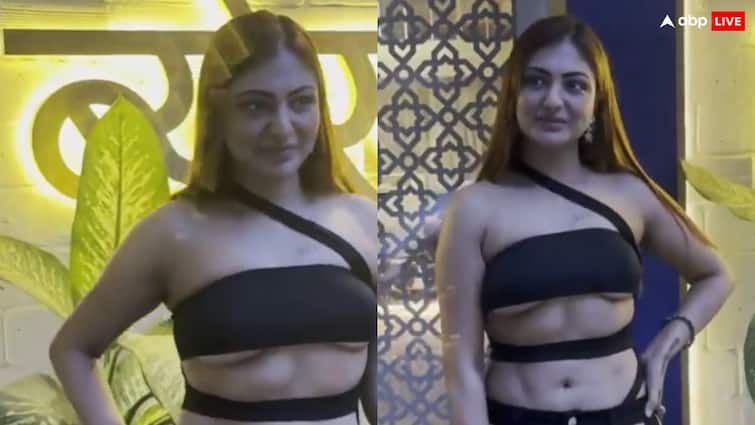 इस ड्रेस को क्या नाम दूं! एक्ट्रेस ने ट्यूब टॉप के साथ पहनी ऐसी ड्रेस, देख चकरा जाएगा दिमाग
