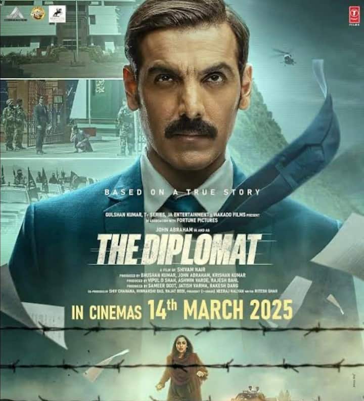 The Diplomat (Hindi): Starring John Abraham and Sadia Kheteb, the diplomat is a political thriller based on true events. Although it faced a ban in Gulf nations and was released with a delay, the film earned more than 52 crores globally since its release on 14 March, in which the film organized its land against strict competition.