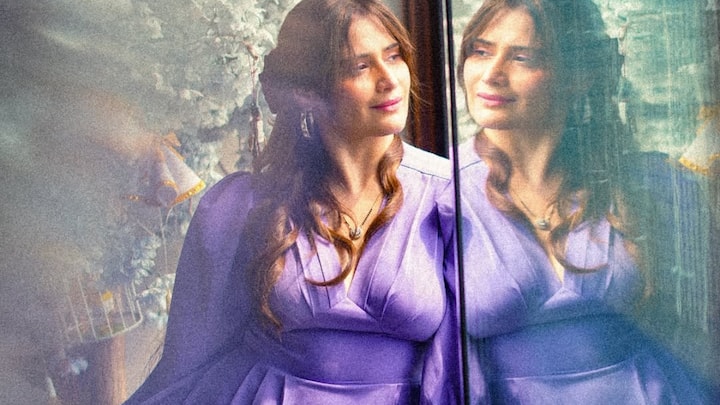 TV actress Arti Singh is slaying the fashion scene, and her latest purple midi dress has us obsessed with her effortlessly chic style.