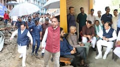 जेपी नड्डा ने हिमाचल में किया आपदा प्रभावित इलाकों का दौरा, कहा- राहत कार्यों में न बरती जाए ढीलाई