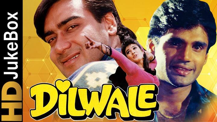 The film 'Dilwale' performed tremendously at the box office in 1994, which brightened Ajay's sinking career again. The brilliant earnings and success of this film made Ajay a star again.