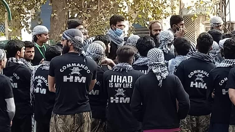 ABP Exclusive: Pakistan Hosts Hizbul’s Jihadi Parade Near Army HQ While Heading UNSC – PHOTOS