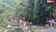 मूसलाधार बारिश के बीच नेहल गाड़ नदी में जलस्तर बढ़ने से तबाही, आसपास के नागरिकों को घर छोड़ने के निर्देश