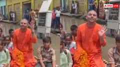 Watch: खाट लेकर बीच सड़क पर बैठ गए बाल योगी, आगरा में जलभराव से हैं परेशान, वीडियो वायरल