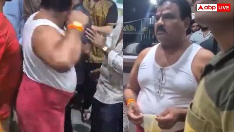 महाराष्ट्र: खराब दाल मिलने पर भड़के एकनाथ शिंदे की पार्टी के विधायक संजय गायकवाड़, कैंटीन वाले को पीटा Eknath Shinde party MLA Sanjay Gaikwad got angry after getting bad pulses beat up canteen employee in Maharashtra महाराष्ट्र: खराब दाल मिलने पर भड़के एकनाथ शिंदे की पार्टी के विधायक संजय गायकवाड़, कैंटीन वाले को पीटा