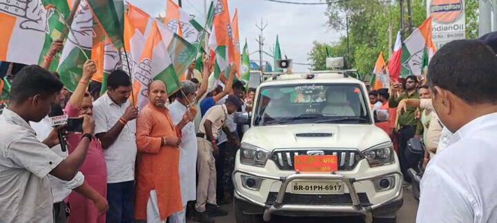 जहानाबाद में डिप्टी एसपी (ट्रैफिक) की गाड़ी को भी रोकने का प्रयास किया. हालांकि मौके पर मौजूद पुलिस ने बल ने गाड़ी को निकलवाया.