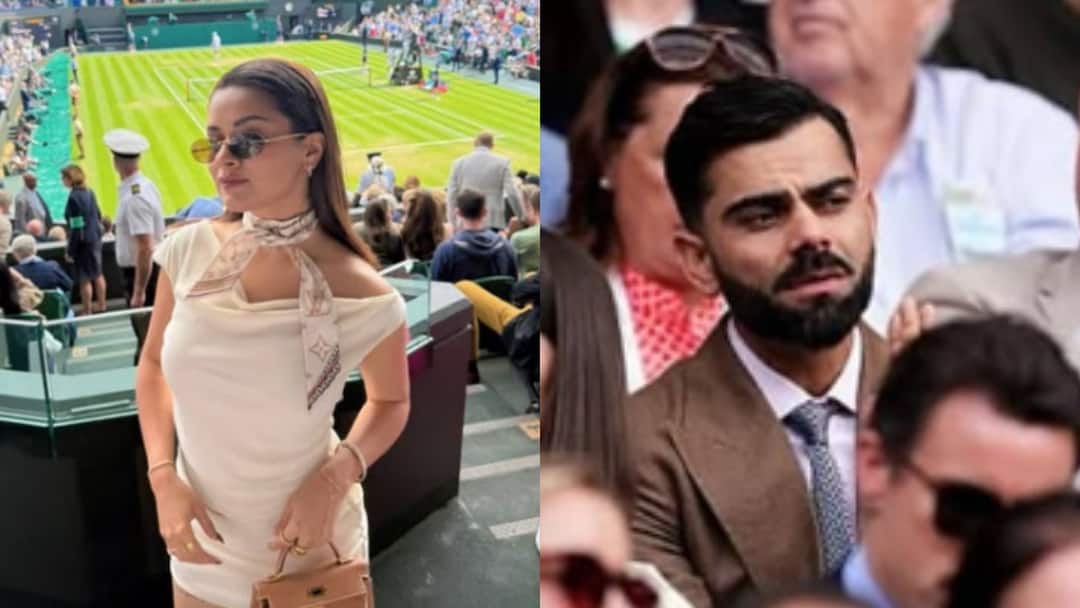 after virat kohli and anushka sharma avneet kaur attended wimbledon sparks controversy विराट कोहली के पीछे विंबलडन का मैच देखने पहुंची अवनीत कौर, सोशल मीडिया पर फिर मचा बवाल, जानिए क्या है मामला