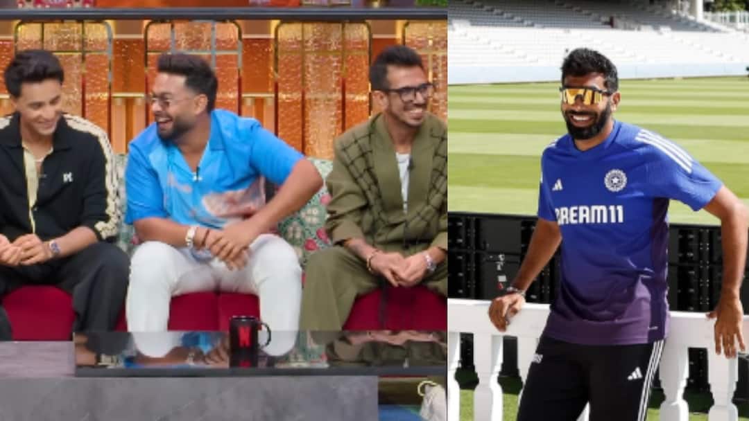 rishabh pant funny revelations on kapil sharma show jasprit bumrah as saas ऋषभ पंत ने कपिल शर्मा शो में जसप्रीत बुमराह को क्यों कहा- 'सास है वो', जानिए क्या है पूरी कहानी