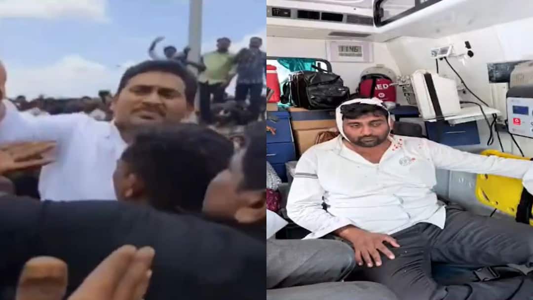 YS Jagan Mohan Reddy reaches Bangarupalyam in Chittor district YS Jagan Chittoor Tour: కార్యకర్తని పరామర్శించేందుకు యత్నించిన జగన్, కాన్వాయ్ దిగకుండా అడ్డుకున్న చిత్తూరు ఎస్పీ