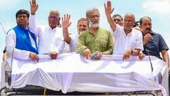 बिहार में महागठबंधन का शक्ति प्रदर्शन, तेजस्वी यादव को मिला घटक दलों के बड़े नेताओं का साथ