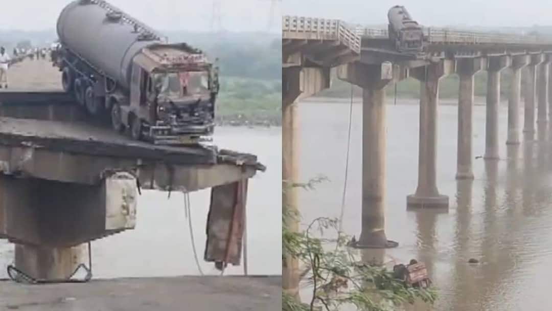 குஜராத்தில் இடிந்து விழுந்த பாலம்! எச்சரிக்கை மீறியதால் ஏற்பட்ட சோகம்! பரிதாபமாக 8 பேர் பலி.. விசாரணை தீவிரம்