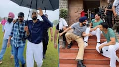 बॉर्डर 2 के सेट पर दिलजीत दोसांझ ने स्टार कास्ट संग की जमकर मस्ती, देखें वीडियो