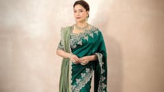 Hariyali Teej 2025 — Green Saree Looks Inspired By Madhuri Dixit For This Day