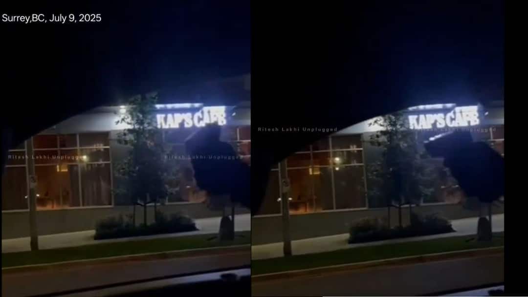 Kapil Sharma's Restaurant Kap's Cafe Attacked In Canada, Khalistani Group Claims Responsibility Kapil Sharma Comedian Kaps Cafe Attacked By Khalistani In Canada Firing Video Latest Updates Kapil Sharma's Restaurant Kap's Cafe Attacked In Canada, Khalistani Group Claims Responsibility