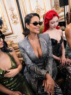 Esha Gupta Shimmers In Silver At Paris Couture Week, See Her Bold Glam Look