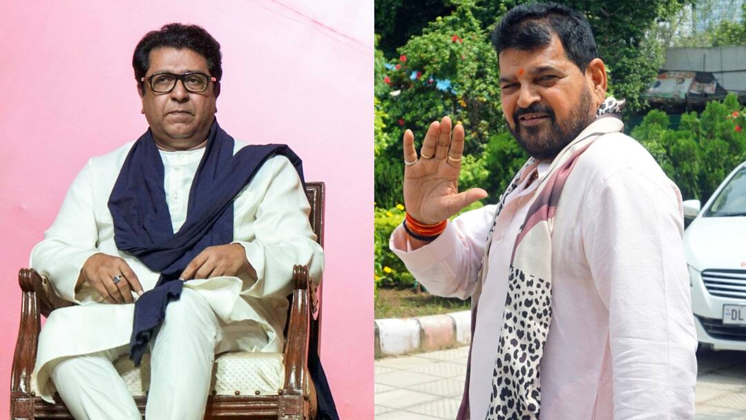 'झेल नहीं पाएंगे सुधर जाना चाहिए', भाषा विवाद पर बृजभूषण शरण सिंह की राज ठाकरे को दो टूक Brij Bhushan Sharan Singh Reply on Raj Thackeray on Hindi Marathi row in Maharashtra 'झेल नहीं पाएंगे सुधर जाना चाहिए', भाषा विवाद पर बृजभूषण शरण सिंह की राज ठाकरे को दो टूक