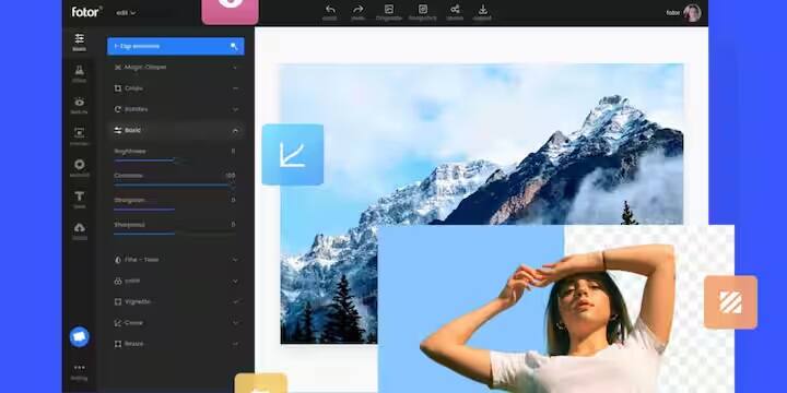 Fotor - ફોટર એ એક AI-આધારિત ફોટો એડિટર છે જે ફોટાને ઝડપથી સુધારે છે. તેમાં વન-ટેપ એન્હાન્સમેન્ટ્સ, સ્કિન સ્મૂથિંગ, HDR ફિલ્ટર્સ અને સોશિયલ મીડિયા ટેમ્પ્લેટ્સ છે. આ એપ શિખાઉ વપરાશકર્તાઓ, નાના સર્જકો અને ડિજિટલ માર્કેટર્સ માટે અત્યંત ઉપયોગી છે કારણ કે તે ડિઝાઇન અને એડિટિંગનું સારું સંતુલન પ્રદાન કરે છે.