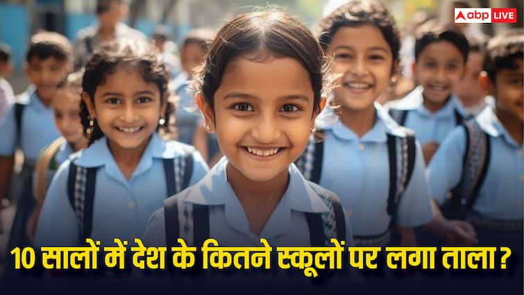 Up government school more than 5000 merged know how many schools in india have been closed in last 10 years यूपी के हजारों स्कूलों में लगा ताला, जानें पिछले 10 सालों में देश के कितने स्कूल हो चुके हैं बंद