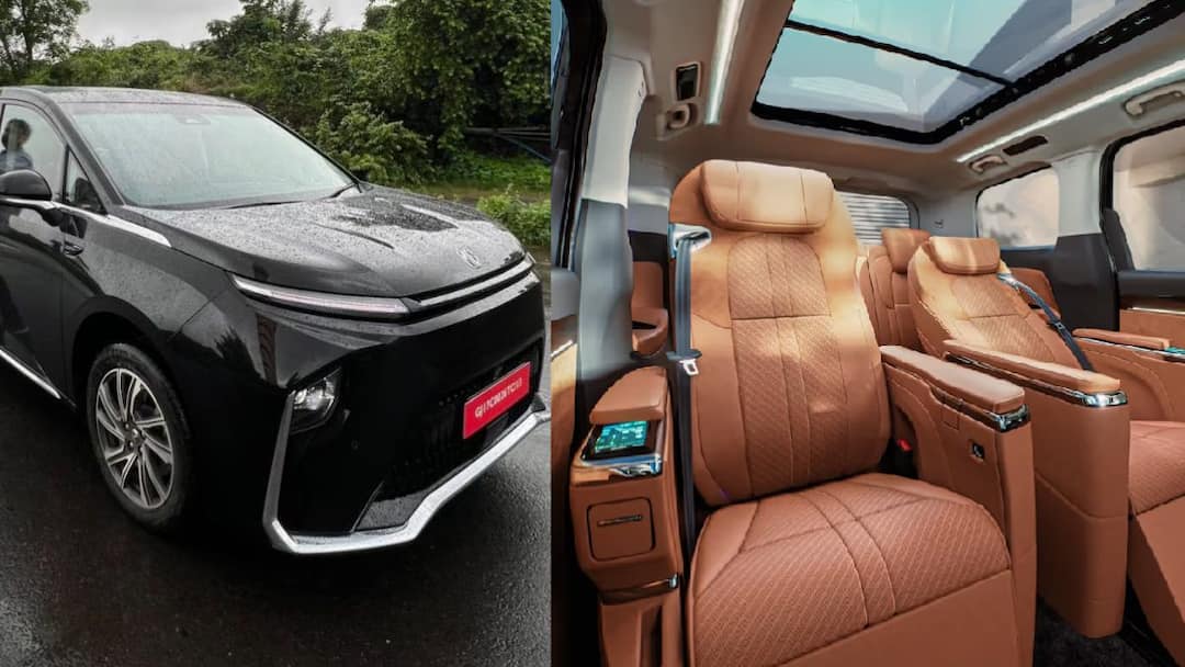 MG M9 back seat or rear seat experience review is this car good for long drives MG M9 Review: MG M9 వెనుక సీటు అనుభవంపై రివ్యూ, ఈ కారు లాంగ్‌ డ్రైవ్‌కు పనికొస్తుందా?