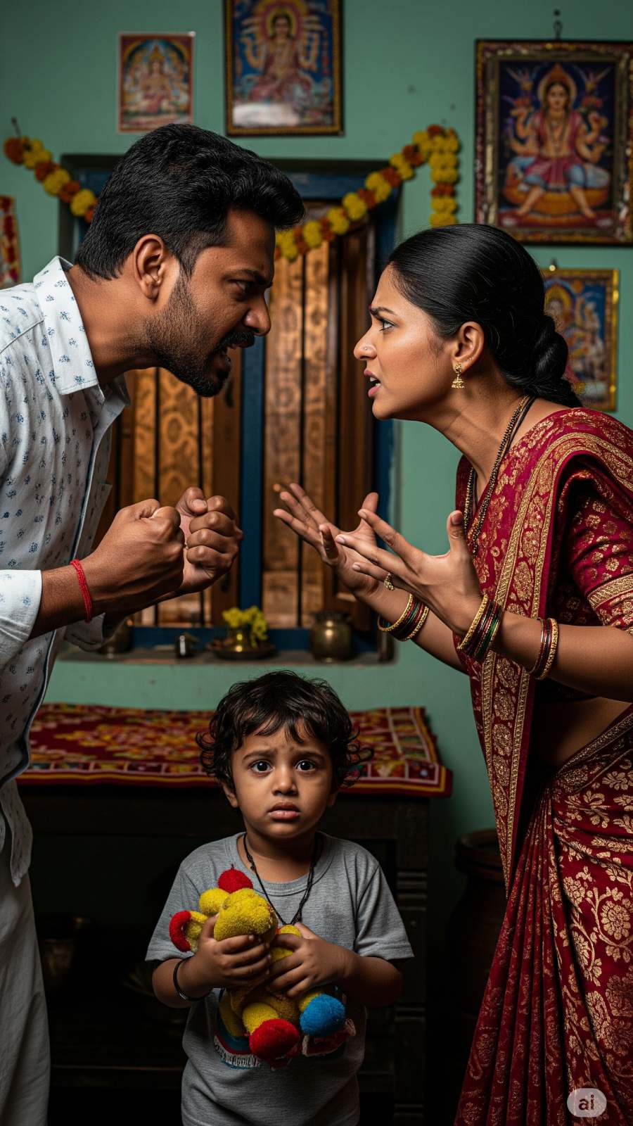 मां-बाप शांति से बात करेंगे तो बच्चा भी उनका अनुसरण करेगा.