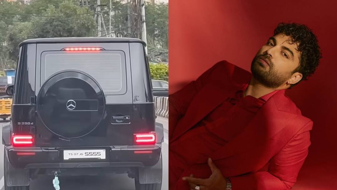 vishwak-sen-labubu-dishti-bomma-gwagon Vishwak Sen Turns Trendy Labubu Toy Into Hilarious Evil Eye Charm For G-Wagon